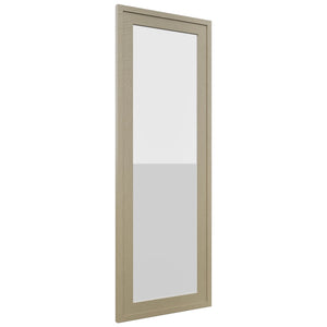 Fabuwood Luna Desert Oak DS GDWDC2442 Wall Glass Door, Front View