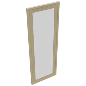 Fabuwood Luna Desert Oak DS GDWDC2442 Wall Glass Door, Top View