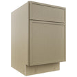 Fabuwood Luna Desert Oak FD18 Vanity Desk, Front View