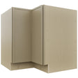 Fabuwood Luna Desert Oak LSB36 Base Corner Lazy Susan Cabinet, Front View