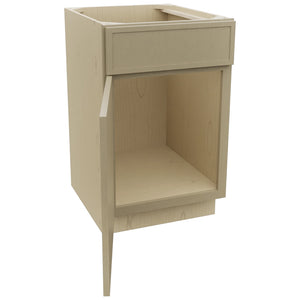 Fabuwood Luna Desert Oak SB21 Base Sink Cabinet, Open View