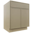 Fabuwood Luna Desert Oak SB27 Base Sink Cabinet, Front View