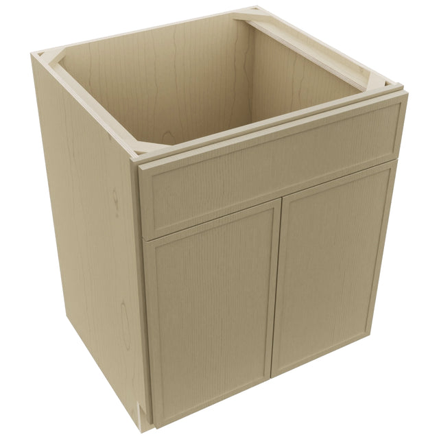 Fabuwood Luna Desert Oak SB27 Base Sink Cabinet, Top View