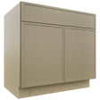 Fabuwood Luna Desert Oak SB36SDF Base Sink Cabinet, Front View