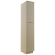 Fabuwood Luna Desert Oak TP152490 Tall Pantry Cabinet, Front View