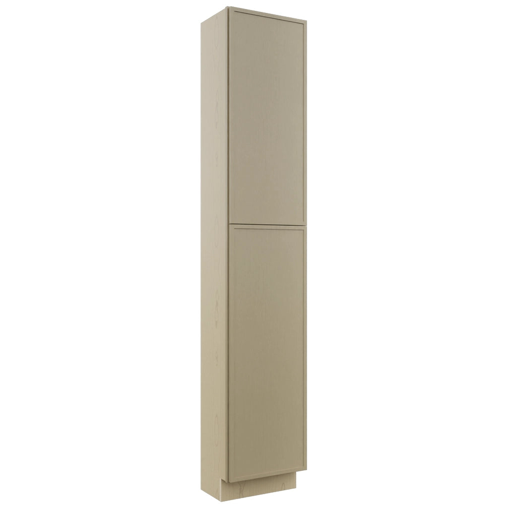 Fabuwood Luna Desert Oak TP181296 Tall Pantry Cabinet, Front View