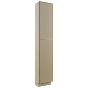 Fabuwood Luna Desert Oak TP181296 Tall Pantry Cabinet, Front View