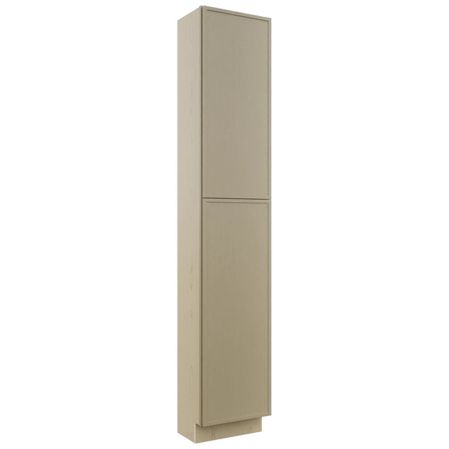Fabuwood Luna Desert Oak TP181296 Tall Pantry Cabinet, Front View