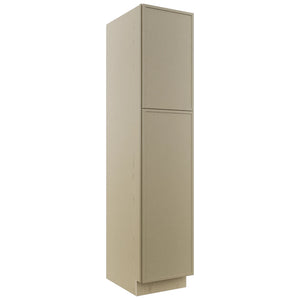 Fabuwood Luna Desert Oak TP182484 Tall Pantry Cabinet, Front View
