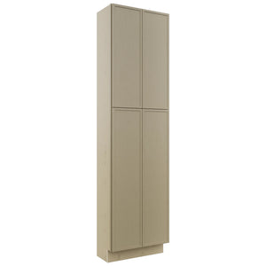 Fabuwood Luna Desert Oak TP241290 Tall Pantry Cabinet, Front View