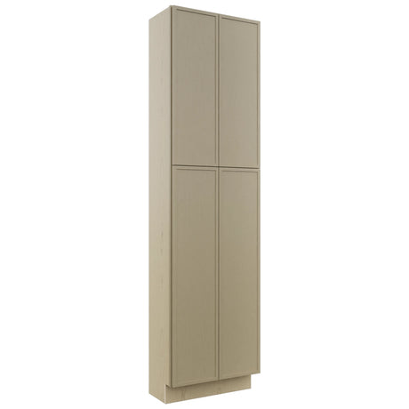 Fabuwood Luna Desert Oak TP241290 Tall Pantry Cabinet, Front View