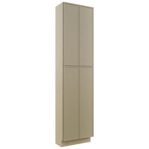 Fabuwood Luna Desert Oak TP241296 Tall Pantry Cabinet, Front View