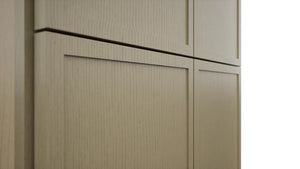 Fabuwood Luna Desert Oak TP242490 Tall Pantry Cabinet, Detail View