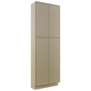 Fabuwood Luna Desert Oak TP301290 Tall Pantry Cabinet, Front View