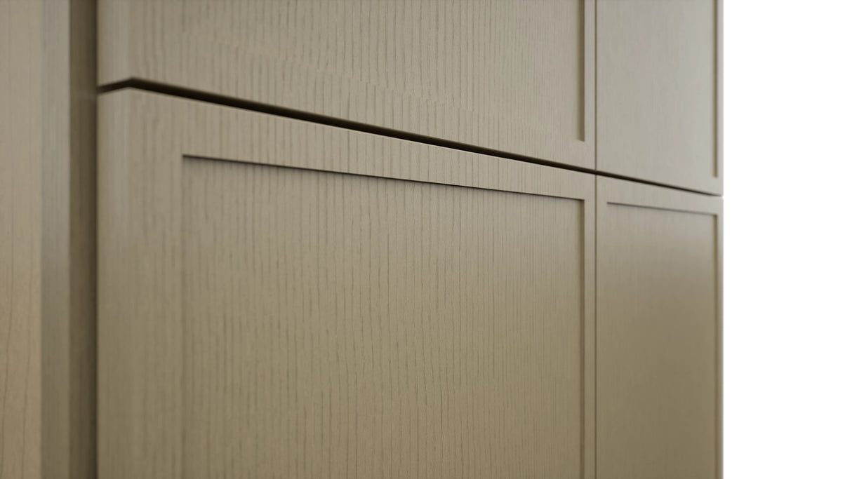Fabuwood Luna Desert Oak TP301290 Tall Pantry Cabinet, Detail View