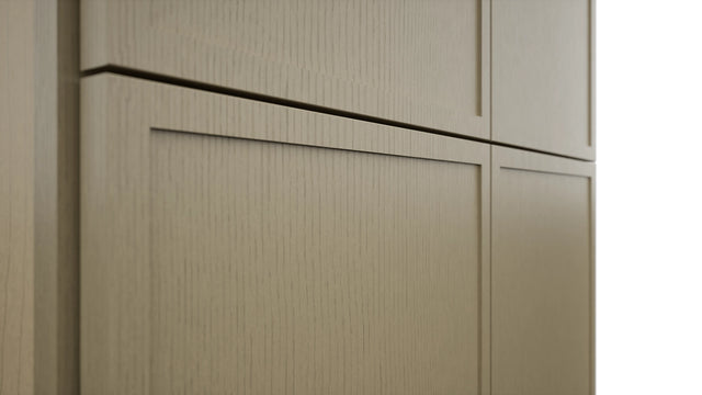 Fabuwood Luna Desert Oak TP302496 Tall Pantry Cabinet, Detail View