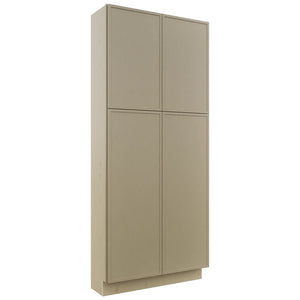 Fabuwood Luna Desert Oak TP361284 Tall Pantry Cabinet, Front View