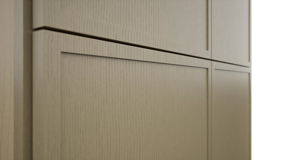 Fabuwood Luna Desert Oak TP362484 Tall Pantry Cabinet, Detail View