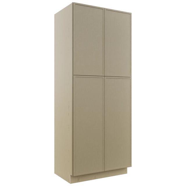 Fabuwood Luna Desert Oak TP362490 Tall Pantry Cabinet, Front View