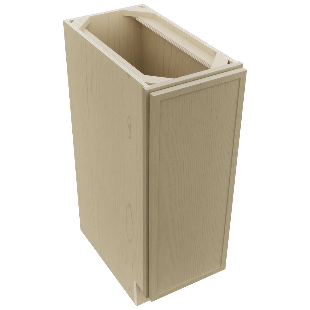 Fabuwood Luna Desert Oak VB12FD Vanity Base Full Height Cabinet, Top View