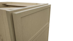 Fabuwood Luna Desert Oak VB15-34 Vanity Base Standard Cabinet, Detail View