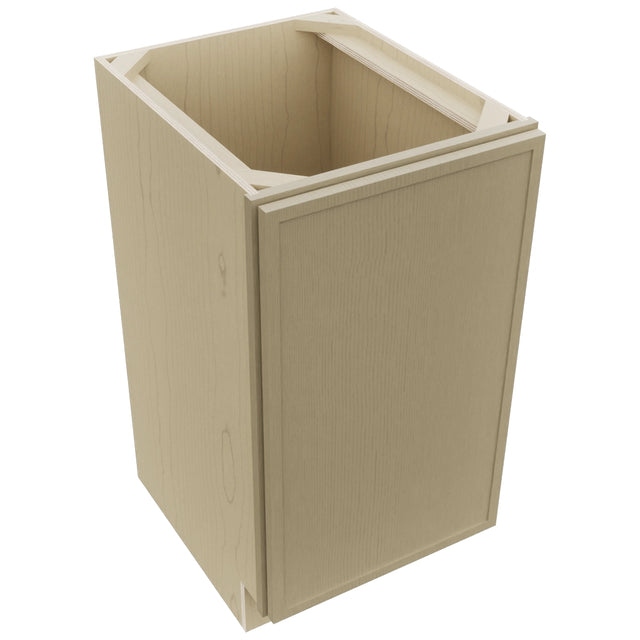Fabuwood Luna Desert Oak VB18FD Vanity Base Full Height Cabinet, Top View