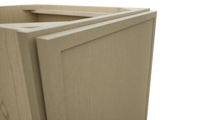 Fabuwood Luna Desert Oak VB18FD Vanity Base Full Height Cabinet, Detail View