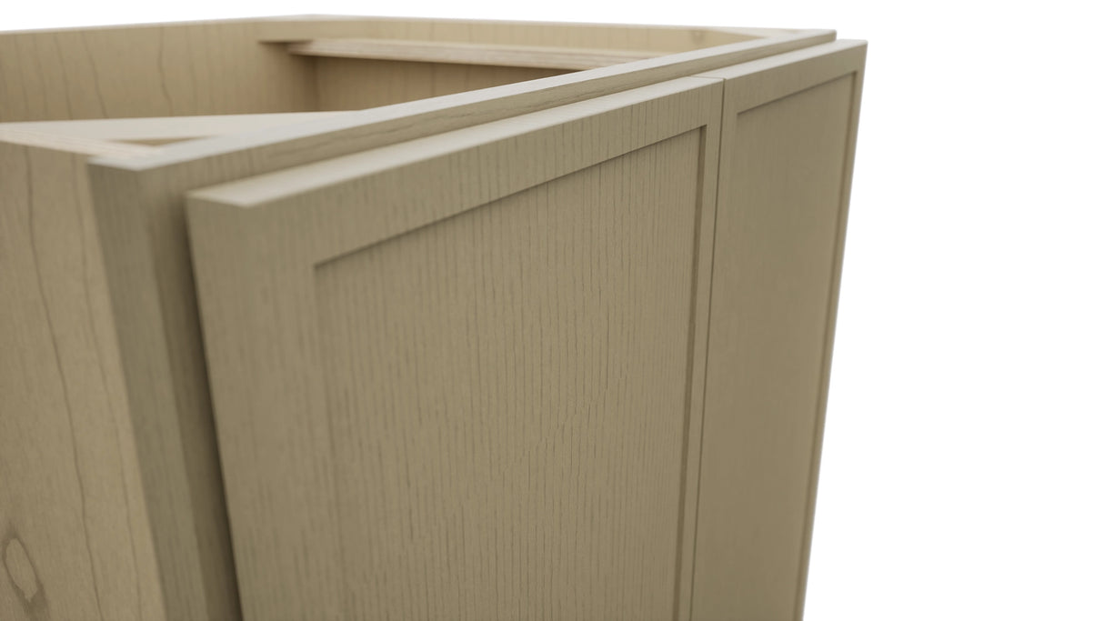 Fabuwood Luna Desert Oak VB24FD Vanity Base Full Height Cabinet, Detail View
