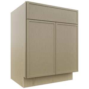 Fabuwood Luna Desert Oak VB27-34 Vanity Base Standard Cabinet, Front View