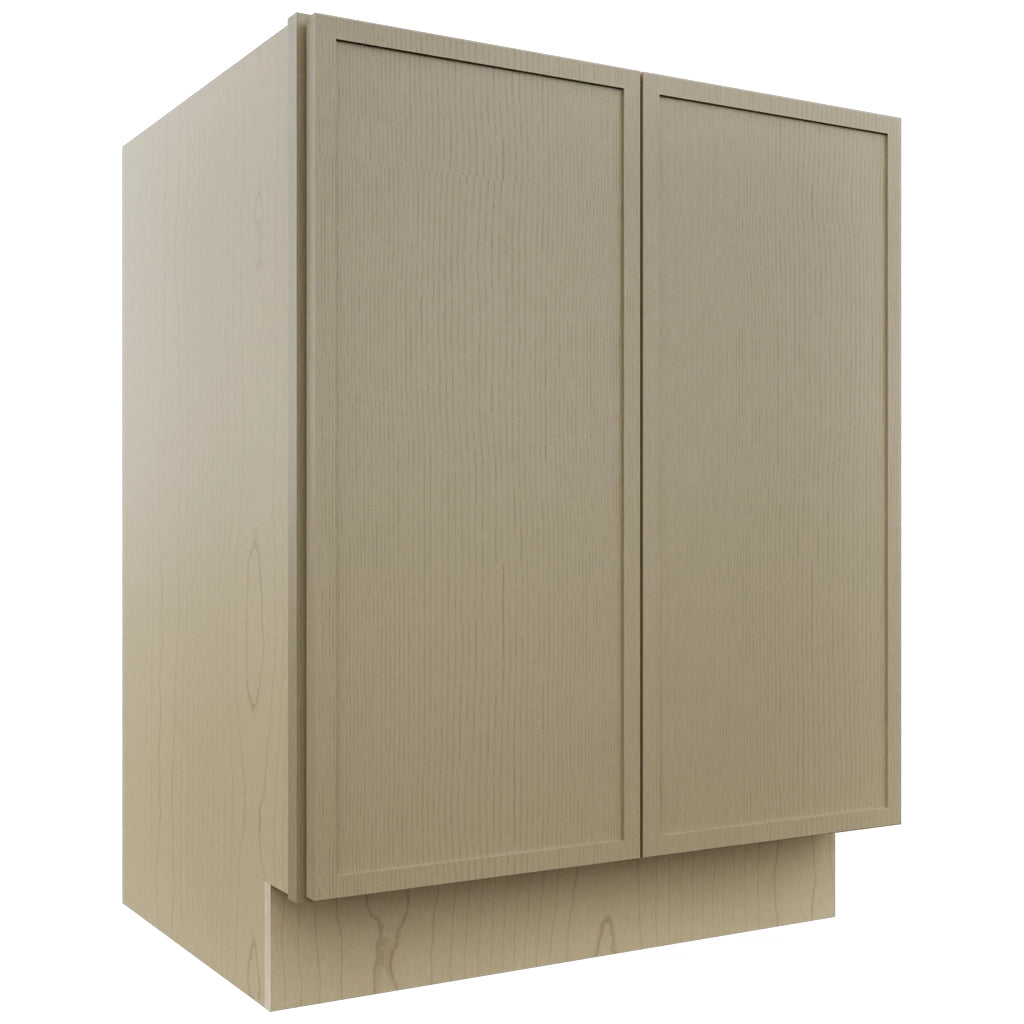 Fabuwood Luna Desert Oak VB27FD Vanity Base Full Height Cabinet, Front View