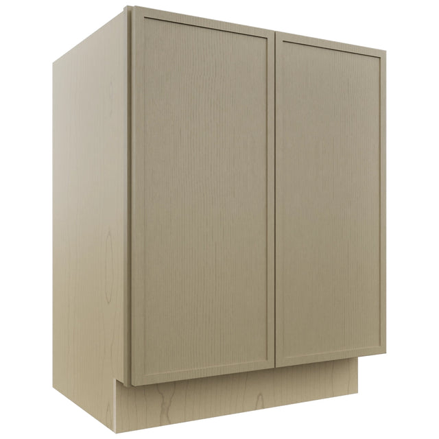Fabuwood Luna Desert Oak VB27FD Vanity Base Full Height Cabinet, Front View