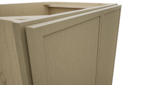 Fabuwood Luna Desert Oak VB27FD Vanity Base Full Height Cabinet, Detail View