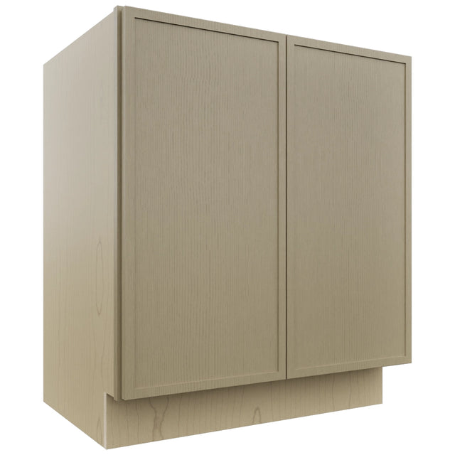 Fabuwood Luna Desert Oak VB30FD Vanity Base Full Height Cabinet, Front View