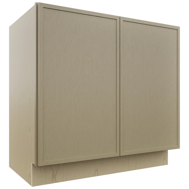 Fabuwood Luna Desert Oak VB36FD Vanity Base Full Height Cabinet, Front View