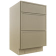 Fabuwood Luna Desert Oak VDB21-34 Vanity Drawer Cabinet, Front View
