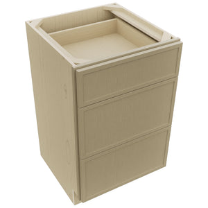 Fabuwood Luna Desert Oak VDB21-34 Vanity Drawer Cabinet, Top View