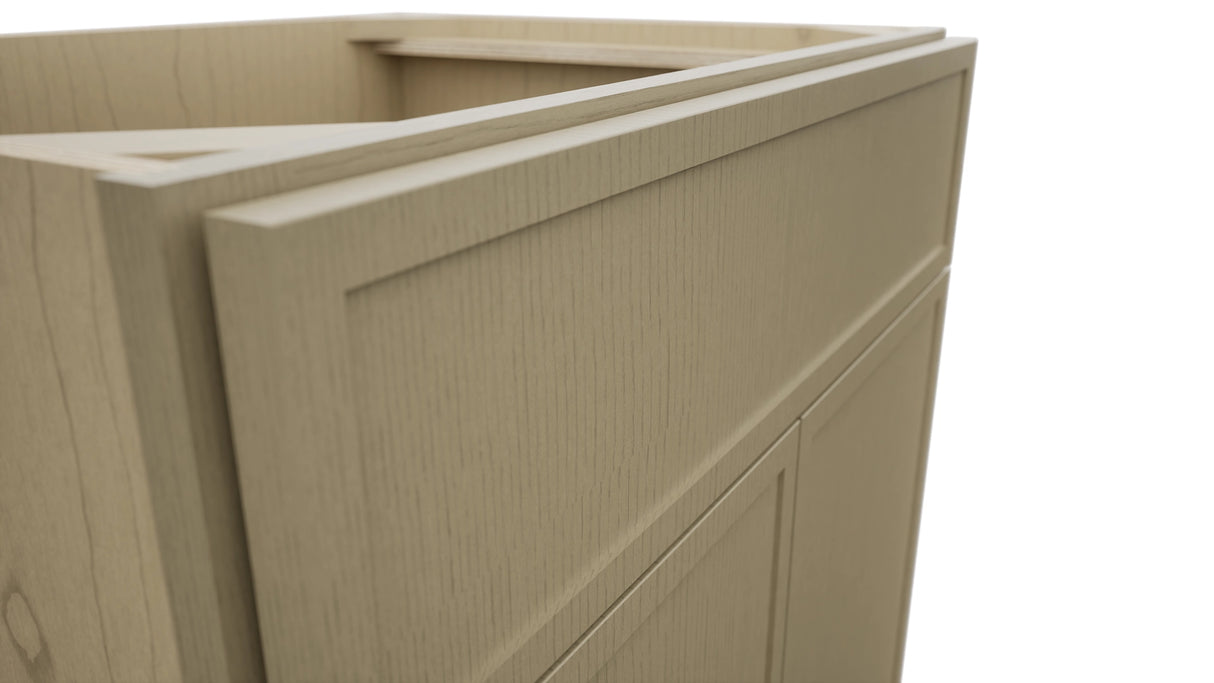 Fabuwood Luna Desert Oak VSB27-34 Vanity Sink Cabinet, Detail View