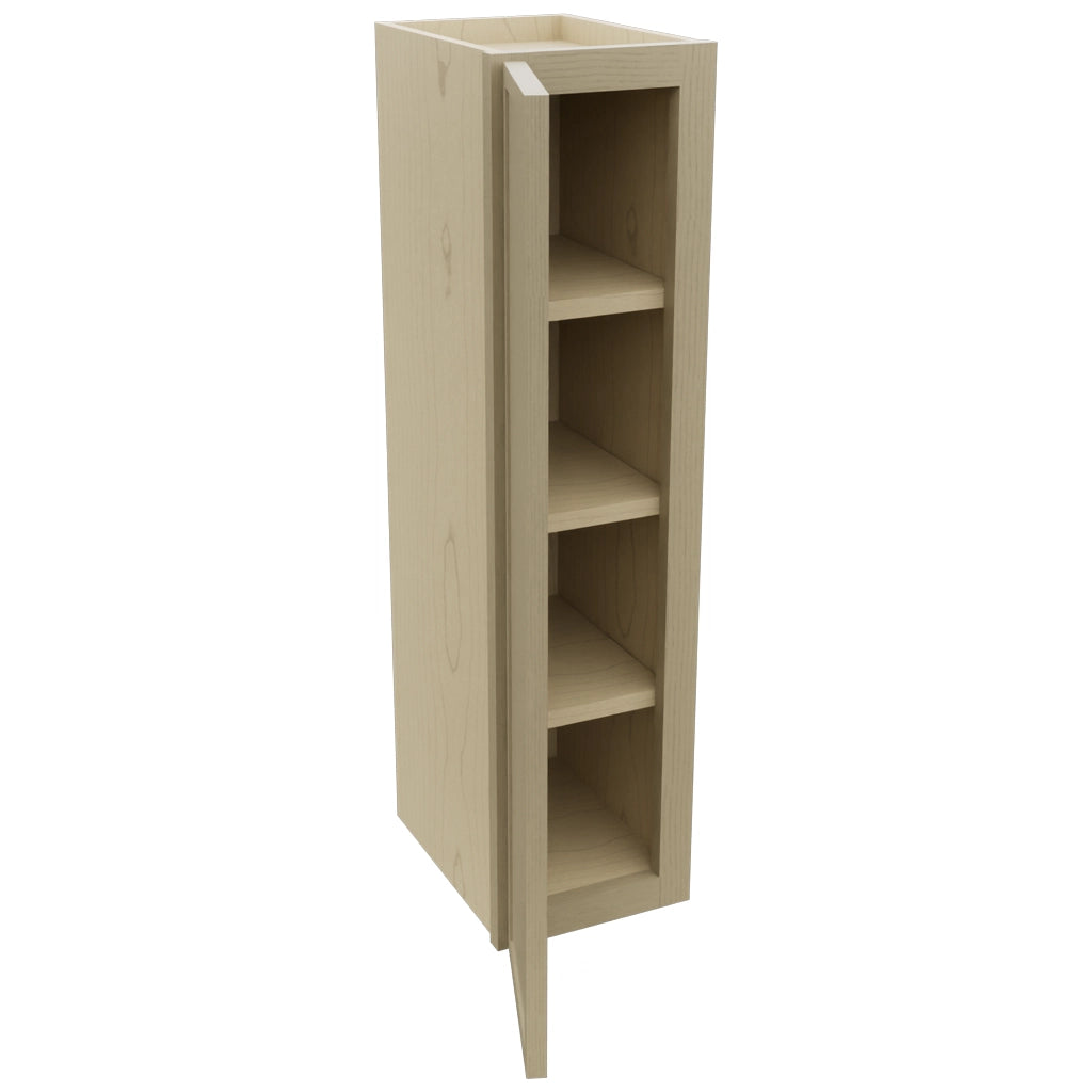 Fabuwood Luna Desert Oak W0936 Wall Standard Cabinet, Open View