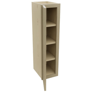 Fabuwood Luna Desert Oak W0936 Wall Standard Cabinet, Open View