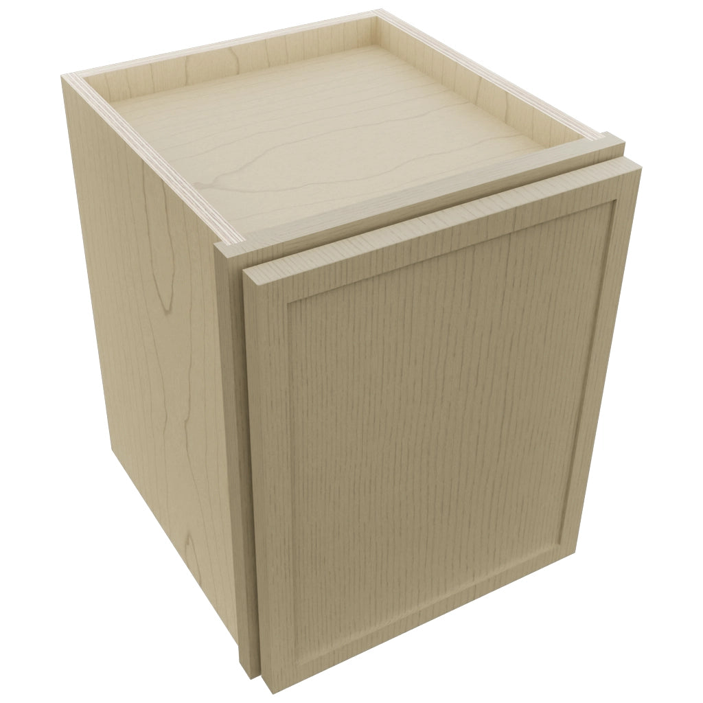 Fabuwood Luna Desert Oak W1215 Wall Standard Cabinet, Top View