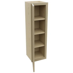 Fabuwood Luna Desert Oak W1242 Wall Standard Cabinet, Open View
