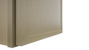 Fabuwood Luna Desert Oak W1518 Wall Standard Cabinet, Detail View