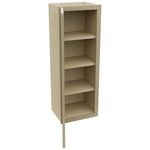 Fabuwood Luna Desert Oak W1542 Wall Standard Cabinet, Open View