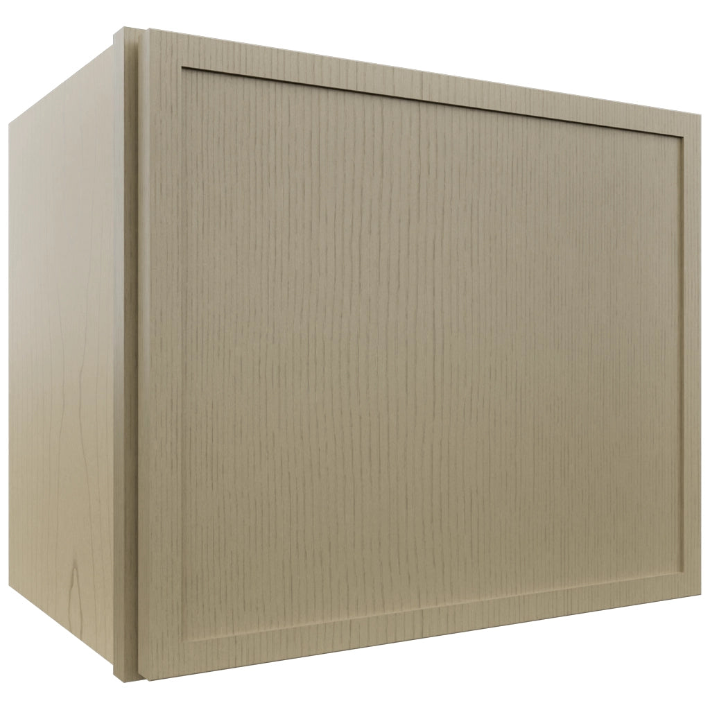 Fabuwood Luna Desert Oak W1815 Wall Standard Cabinet, Front View