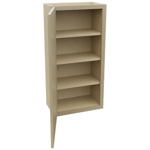 Fabuwood Luna Desert Oak W2142 Wall Standard Cabinet, Open View