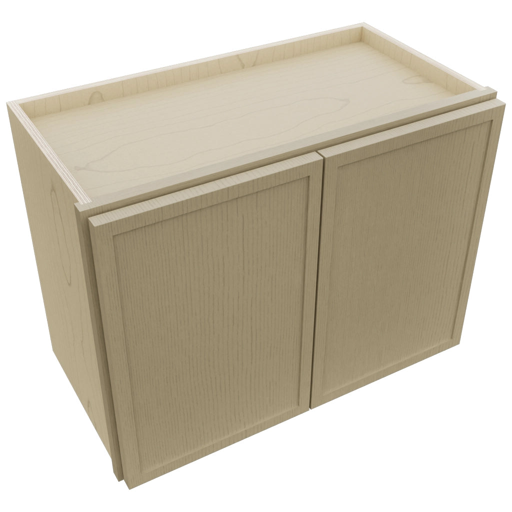 Fabuwood Luna Desert Oak W2418 Wall Standard Cabinet, Top View