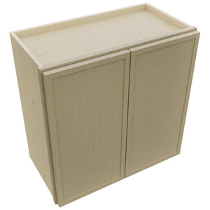 Fabuwood Luna Desert Oak W2424 Wall Standard Cabinet, Top View