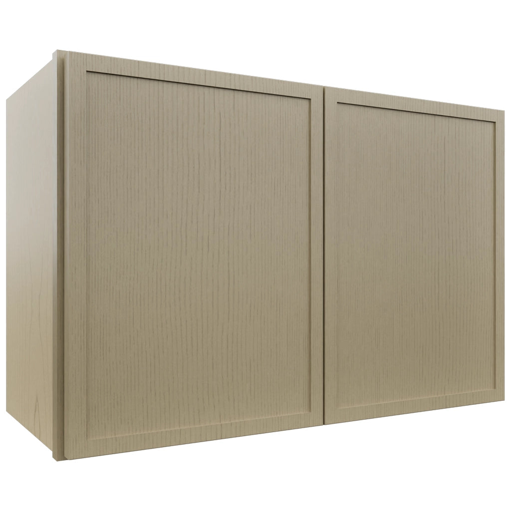 Fabuwood Luna Desert Oak W2718 Wall Standard Cabinet, Front View