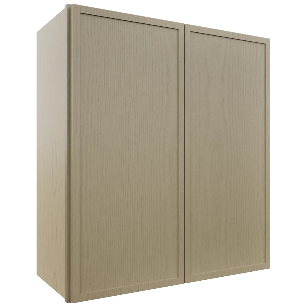 Fabuwood Luna Desert Oak W2730 Wall Standard Cabinet, Front View