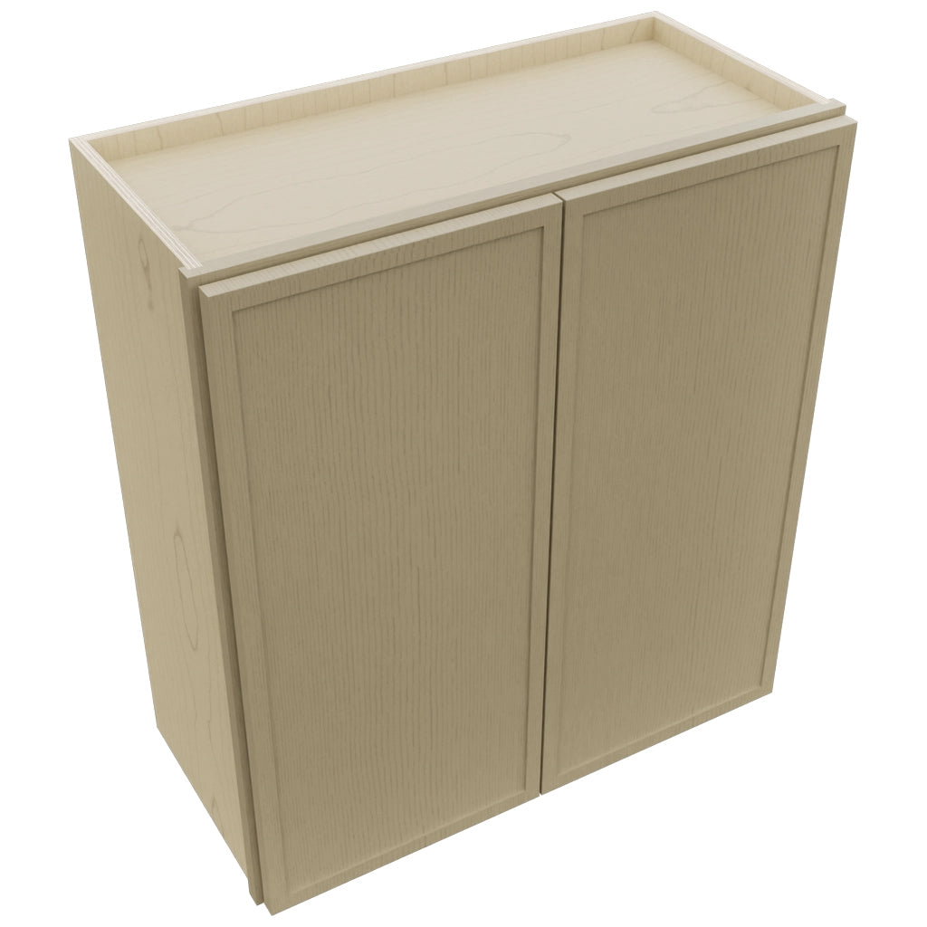 Fabuwood Luna Desert Oak W2730 Wall Standard Cabinet, Top View